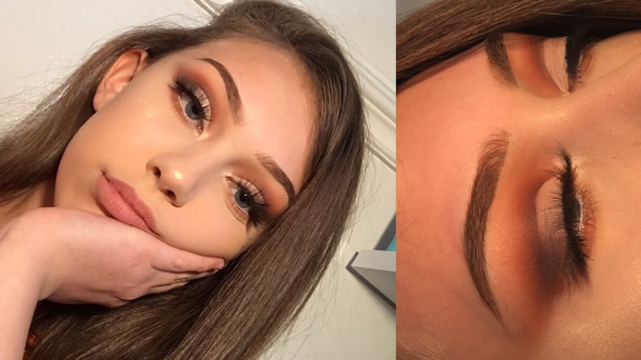 Neutral Half Cut Crease Eyeshadow Tutorial YouTube