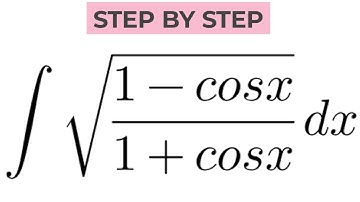 Integral √1-cosx/1+cosx dx