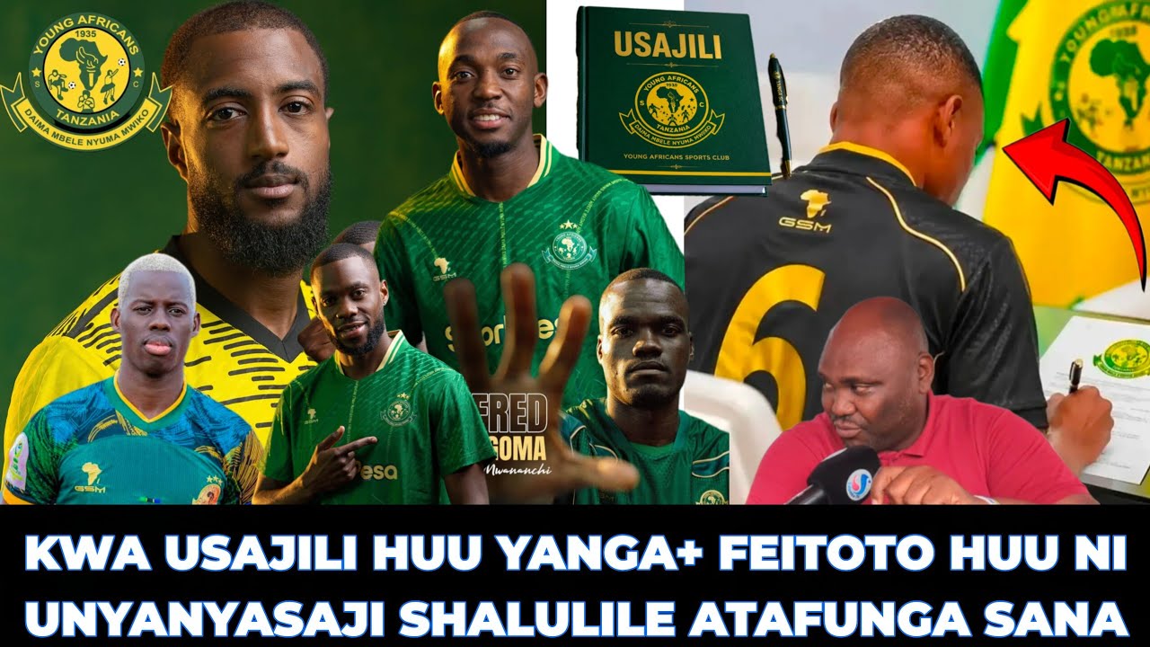 JUSTIN KESSY: KWA USAJILI HUU WA YANGA + FEITOTO UBINGWA WA CAF MAPEMA TU | WAPINZANI WATALIA SANAA