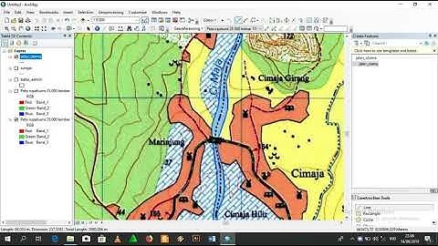 TUTORIAL DIGITASI SUNGAI DAN JALAN DENGAN APLIKASI ARCGIS (ARCMAP 10.2.2)