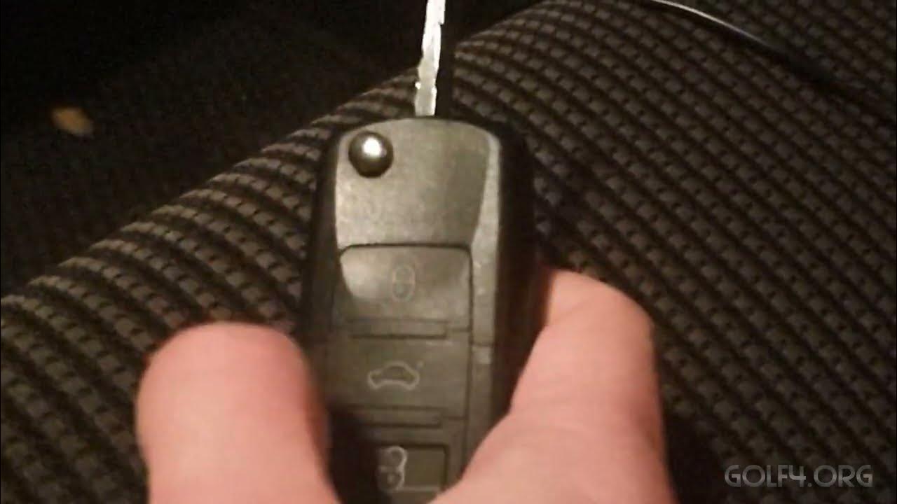 🇩🇪 VW Golf IV Bora Schlüssel mit VCDS anlernen Wegfahrsperre und Zentralverriegelung YouTube