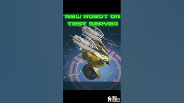 New robot and Heavy Weapon in test serve #shorts #warrobots #warrobot #wr