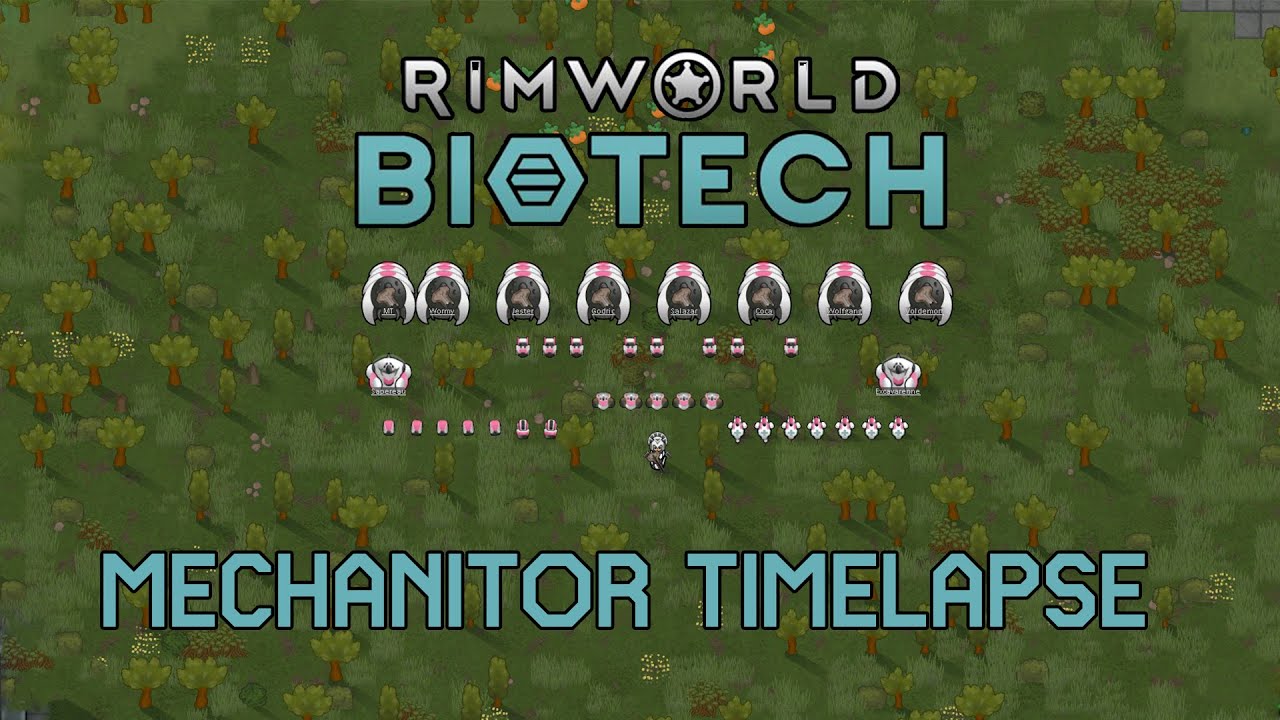RimWorld Biotech - Mechanitor Timelapse - YouTube