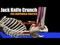 Jack Knife Crunch - Watch all active muscles