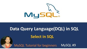 dql commands in sql | data query langauge in sql | what is dql in sql | mysql #9