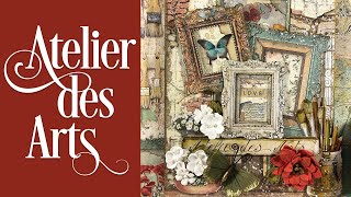 Stamperia Atelier des Arts Album Tutorial - Part 2