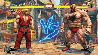 KEN VS ZANGİEF 🔥 NEVER CELEBRATE TOO EARLY! Zangief’s Ultimate Revenge 🔥(USF4)