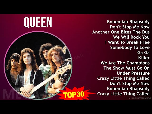 Q u e e n MIX Hits Playlist ~ 1970s Music ~ Top Arena Rock, Art Rock, Glam Rock, Hard Rock Music class=