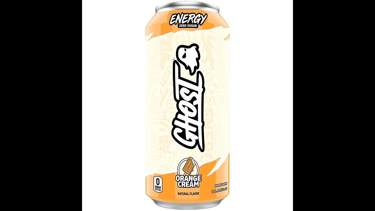Tasting/Reviewing Ghost Orange Creamsicle Energy Drink YouTube