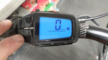 How to change Yamaha ebike display from km to miles.
