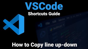 VSCode | How to Copy line up-down | Visual Studio Code Shortcuts