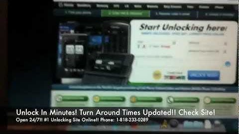 How to Unlock a Samsung Focus i917 for all Gsm Carriers using an Unlock Code