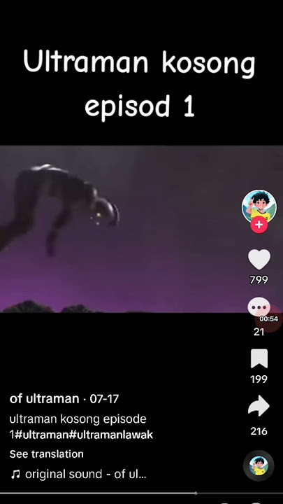 ultraman kosong eps 1