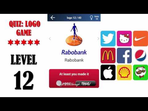 Quiz Logo Game Level 12 All Answers Walkthrough By Lemmings