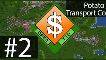 OpenTTD - Potato Transport Co - Part 2 - Basic Signal Tutorial