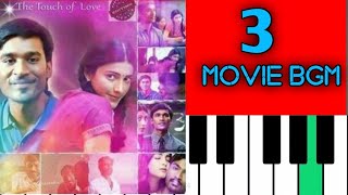 3 movie bike riding bgm #moonu movie bgm piano easy tutorial #dhanush #anirudh #WhatsAppstatusbgm screenshot 1