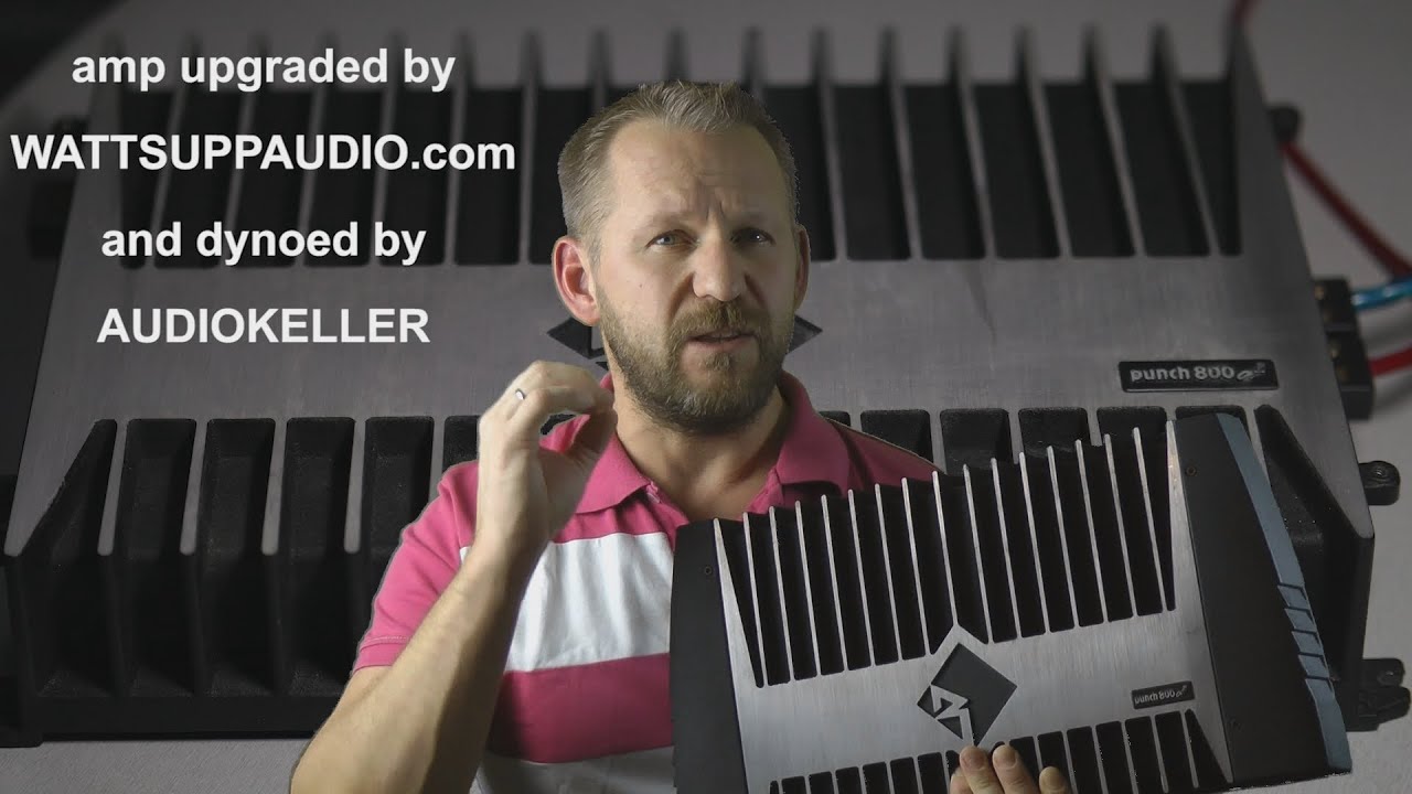 Rockford fosgate oldschool punch 800a2 amp dyno run car amplifier power test - get a free amp!!