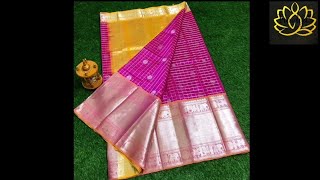 Latest Silk Kanchi Kuppadam Saree With Big Silver Border Trendy Indian Silk Saree Collections 2019