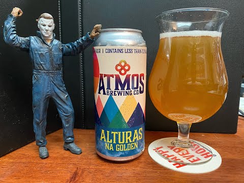 NA Beer Review #22 - Atmos Brewing Co. - Alturas NA Golden
