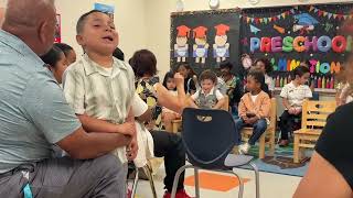 Arlo’s preschool end-of-the-year performance (age 3)