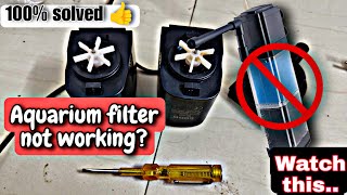 How to repair fish tank filter || how to repair aquarium power head