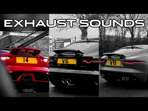 Jaguar F-Type Exhaust Comparison (i4, V6 & V8)