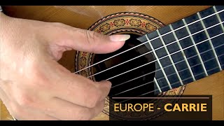 EUROPE - Carrie  (Solo Guitar Version  by Erisvaldo Borges)