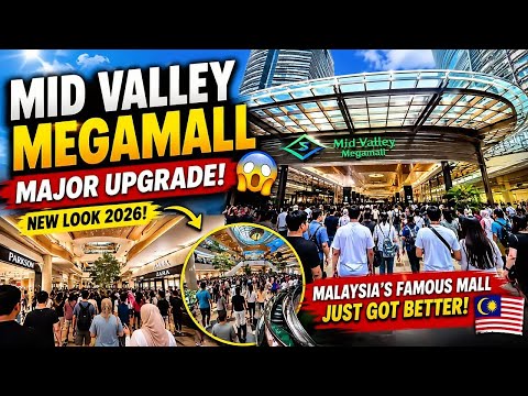 🚨 Malaysia's Famous Mid Valley Megamall Just Got a Major Upgrade! 😱🇲🇾 | 2026 Walking Tour🔥