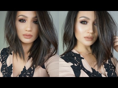 Straight Textured Hair Tutorial Youtube