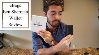 Review of the Ben Sherman Wallet from eBags