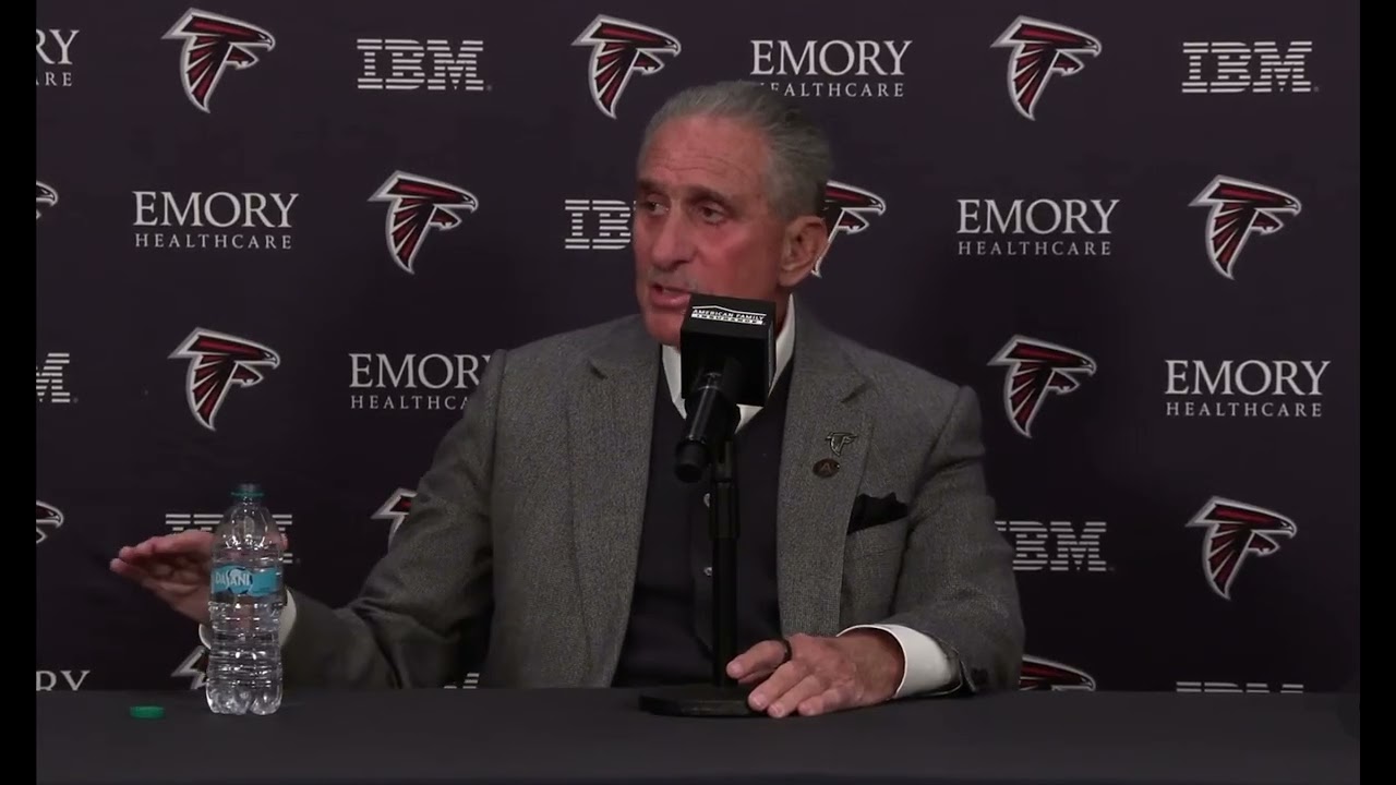 Arthur Blank Atlanta Falcons owner talks about drafting Michael Penix jr after paying Kirk Cousins 