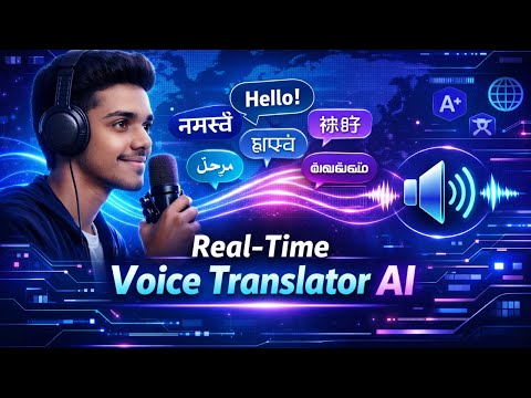 Real-Time Voice Translator using AI | Speech Recognition & Translation