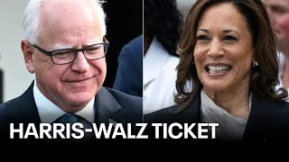 Live: Kamala Harris introduces Tim Walz as VP pick