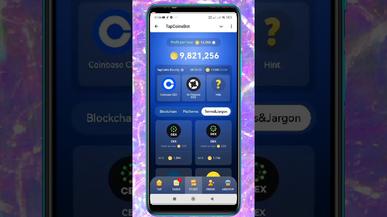 TapCoins daily bounty CARDS, 14th July. 