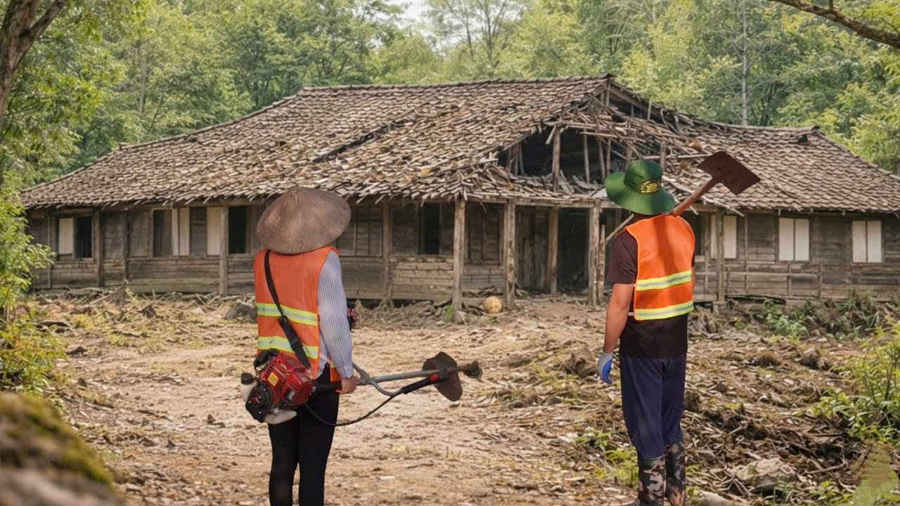 Full video: The journey of cleaning up abandoned houses filled with mysteries behind them.