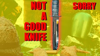 America's MOST Iconic Knife has Fallen... Ka-bar USMC...
