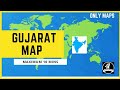 Gujarat Political &amp; Physical Map | Full Details for All Exams