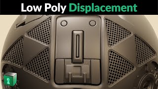 Blender Secrets - Perfect Displacement With Low Poly Meshes
