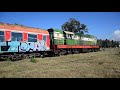 HSH T669 1060  with train to Shkoder in Durrës station