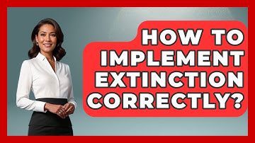 How To Implement Extinction Correctly? - Special Education Learning