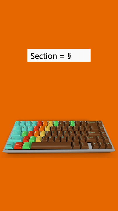 Section § | Unicode Shortcut Key (Code 00A7) | #computer #Symbol #typing #keyboard #tricks