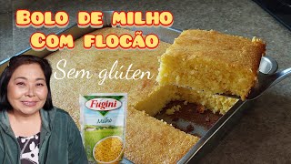 FIZ BOLO DE MILHO EM CONSERVA COM FLOCÃO SEM GLÚTEN| Levamos meus filhos pro aeroporto viajar