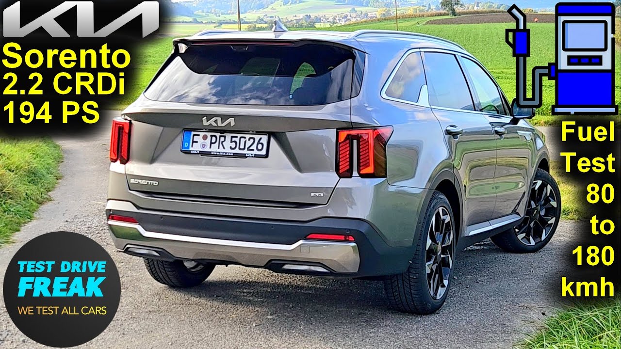 2025 Kia Sorento 2.2 CRDi AWD (194 PS) TEST DRIVE 🚙 Fuel Consumption & Performance Review