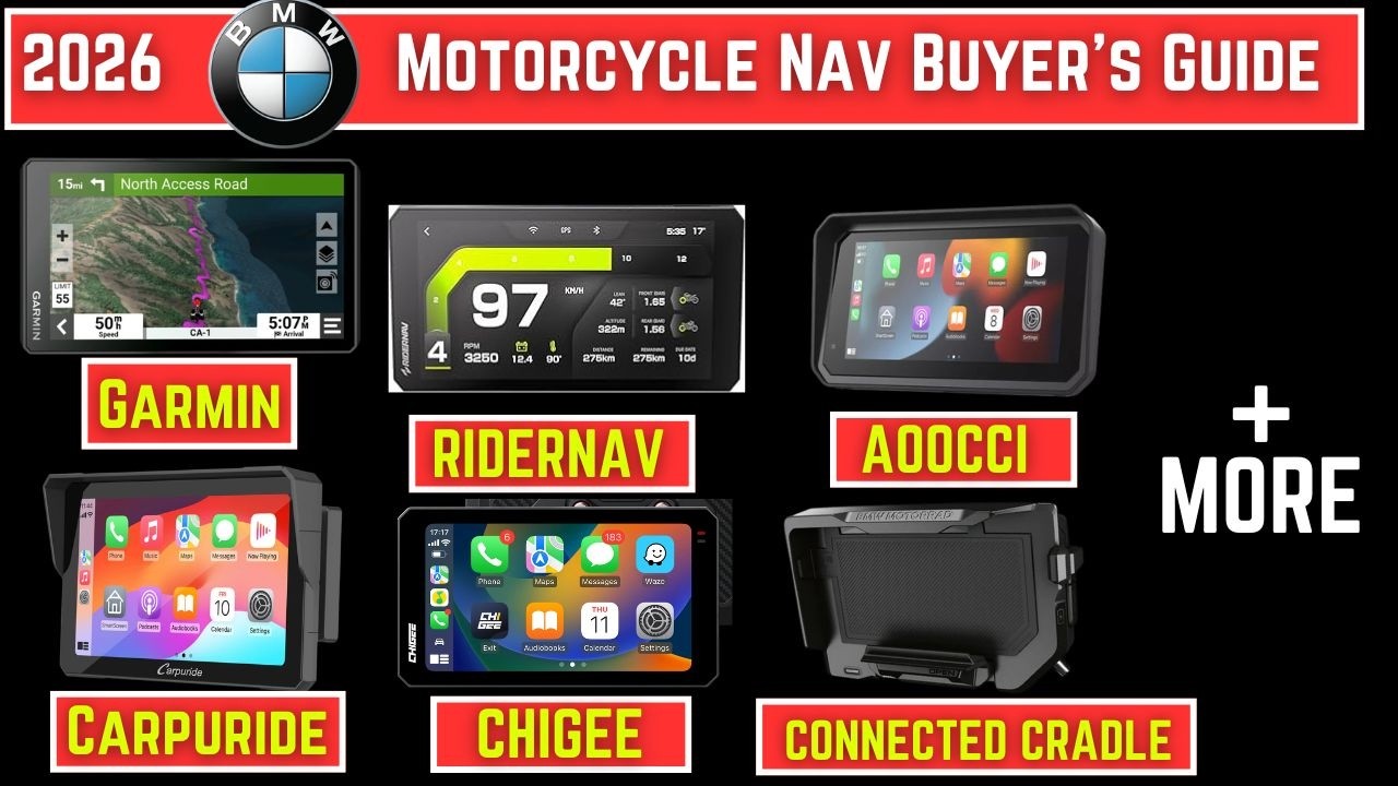 2026 BMW Motorcycle Navigation Comparison | Watch Before Buying