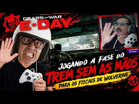 🎮🚨HE DID IT AGAIN! Another Level WITHOUT PRESSING A BUTTON (For the Wolverine Police) #gearsofwars