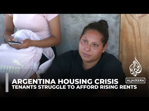 Argentina housing crisis: tenants struggle to afford rising rents