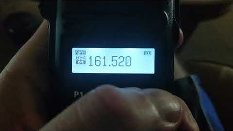 Current frequencies in Yaesu FT-25