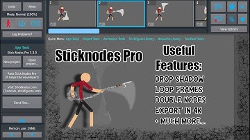 Sticknodes Pro Tutorial:  Useful tools to improve your Animation
