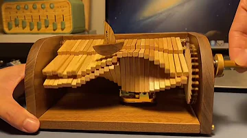 The Song Of Chasing The Waves Handmade Wooden Music Box