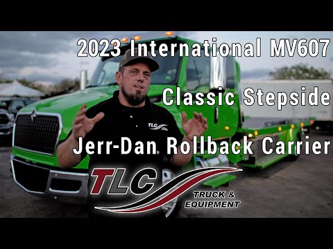 2023 International MV607 Classic Stepside Jerr-DanⓇ Rollback Carrier